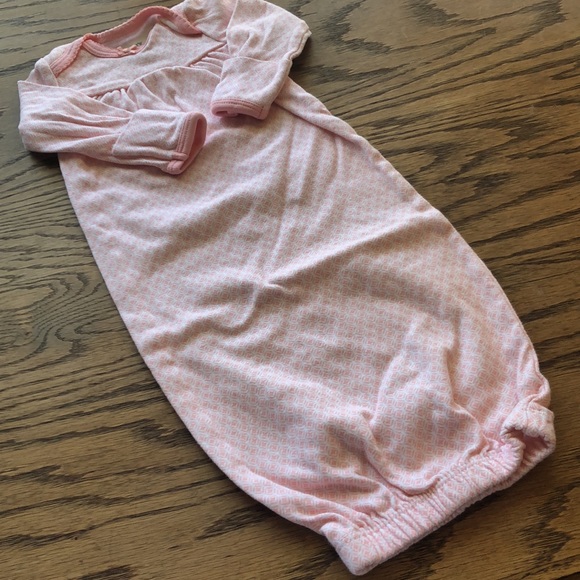 Carter’s Newborn Baby Girl’s Nightgowns - 5 Piece Bundle - Picture 4 of 12